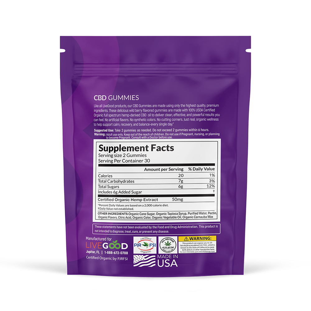 Organic CBD Gummies